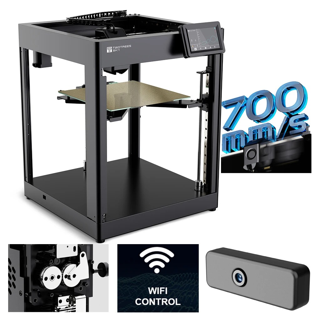 Twotrees SK1 High Speed 3D Pri - огляд і ціна Corexy 3D Printer Kit